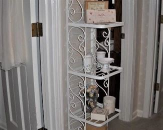 1 OF 3 SMALL IRON BAKERS RACKS