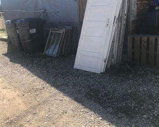 Old windows and doors