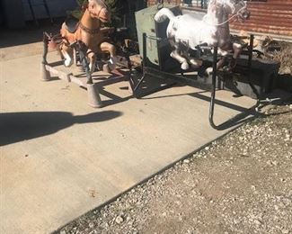 Vintage Wonder Horse Spring Rocking Ride 