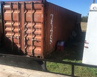 This 40' container is full of treasures. (container is not for sale)
