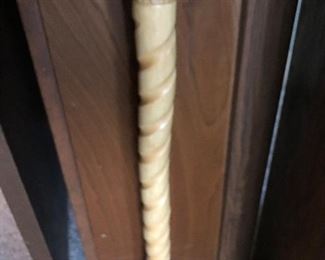 Hand Carved Nautical Walking Stick :