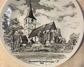 Mauritiuskirche Holzgerlingen 1982 Plate 