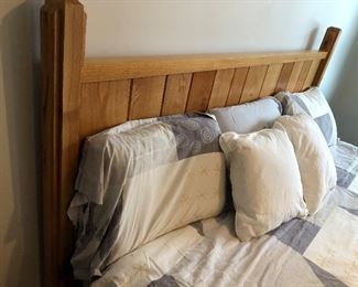 Wooden King Bed Frame