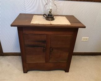 Small Wood Cabinet with doors 