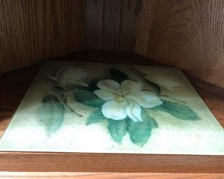Floral Cutting board 
