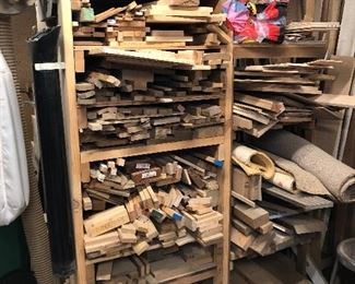 Wood from a woodworkers shop be ready to make an offer! Winner take all