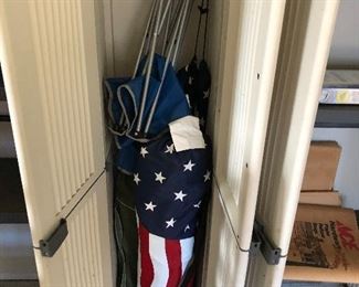 Flag Folding Camping Chairs 