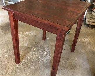 Handmade Wooden Side Table