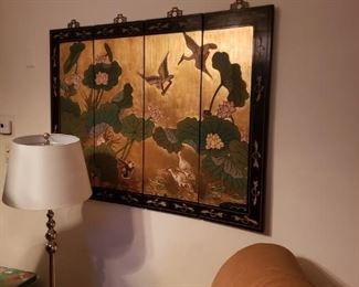 oriental pieces throughout the home