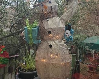 tall snowman