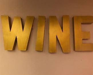 WINE sign