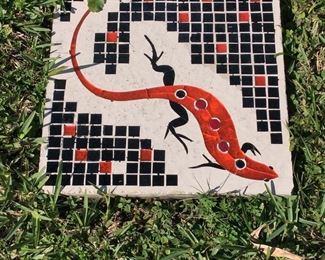 Yard Art Decorative Tiles, 16” x 16”. 