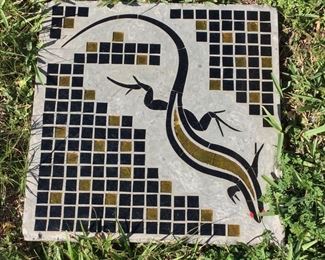 Yard Art Decorative Tiles, 16” x 16”. 