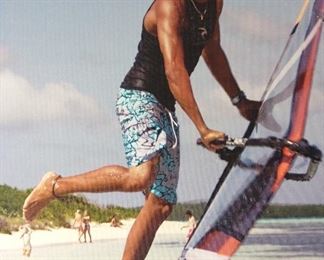 Bonaire Windsurfer. 