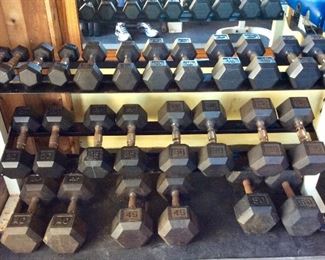 Complete Dumbell Set.