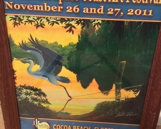 Space Coast Arts Festival Poster. 