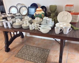 Large Selection of Dishware. 