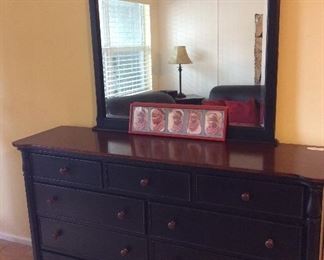 Dresser and Mirror. 