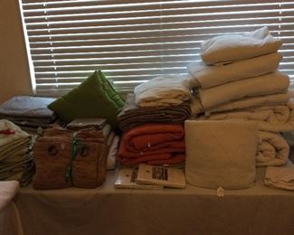 Large Selection of Linens. 