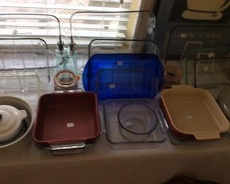 Large Selection of Baking Dishes. 