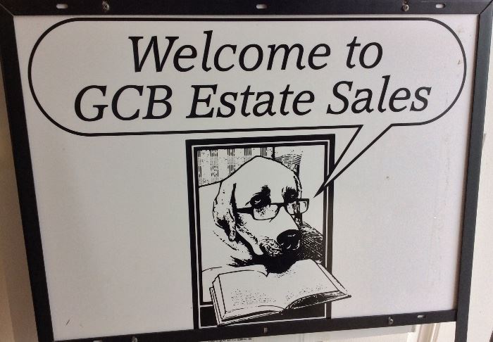 Welcome to GCB Estate Sales. We look forward to seeing you at the sale!