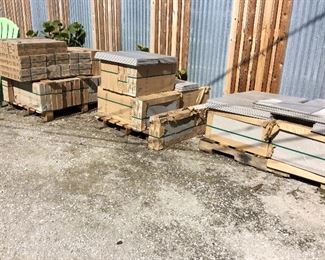 Large Quantity (3 Pallets) of Flooring Tile by CIFRE Group, Color: Nexus Pearl, Size: 30 cm x 60 cm (11.8" x 23.6"), 6 Tiles per Box, 2 Boxes to a Bundle. There are 88+ Boxes for Sale.