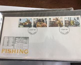 British First Day Covers Stamps and Envelopes. 