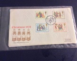 British First Day Covers Stamps and Envelopes. 