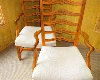 Pair of French Country Chairs 