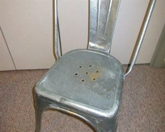 Industrial Metal Chair 