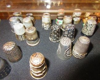 Sterling Thimbles 