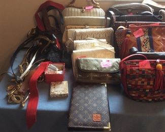 Large slection of designers hand bags