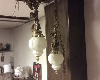 Vintage hanging lamps
