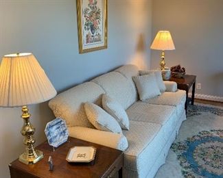 Formal area -white sofa