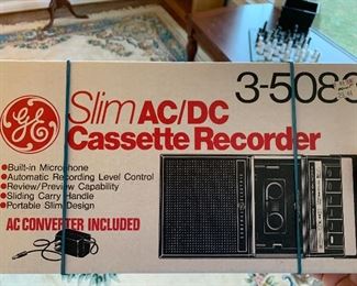 cassette recorder
