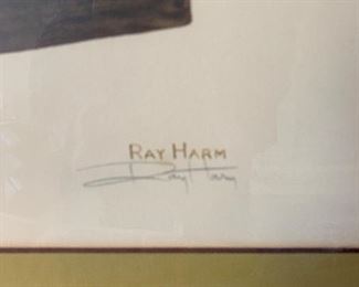 Ray Harm signed prints