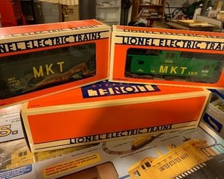 older Lionel trains in box