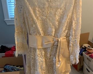 1970 bride's rehearsal dinner dress