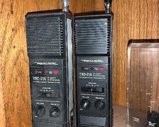 Realistic walkie talkies