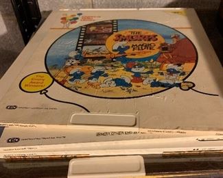 About a dozen laser discs