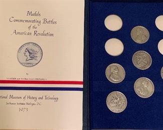 Coins-Medals of the American Revolution, 1973 -incomplete