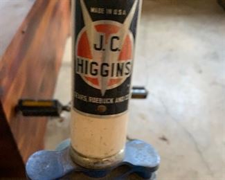1950s J.C. Higgins bike from Sears