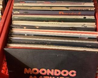500-600 vinyl records