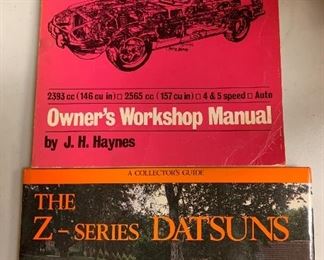 Datson Z manual and book