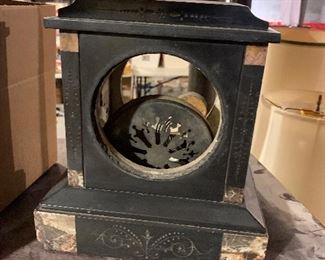 Stone clock housing. Parts are in the box....