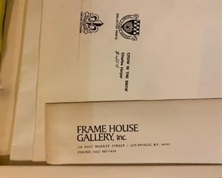 Frame House Gallery -dozens of unframed prints