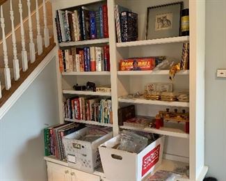 Books and trading cards