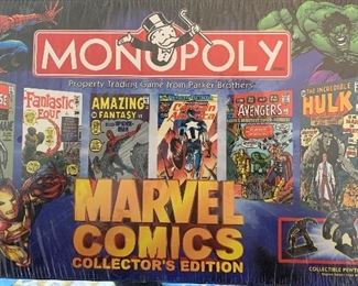 Unopened Marvel Comics Monopoly