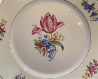 Czechoslovakia -partial set of antique china