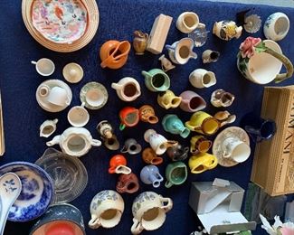 Miniature pitcher collection